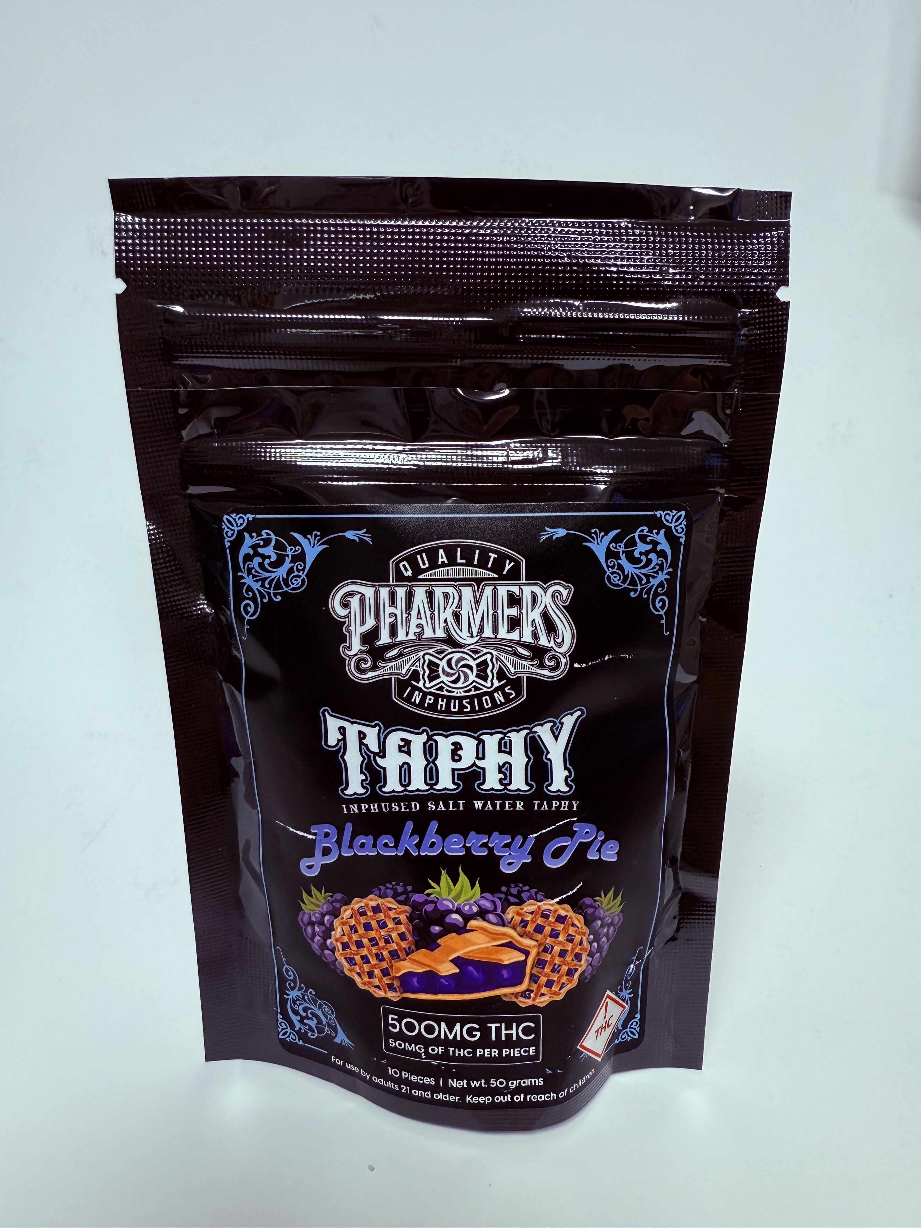 Pharmers Blackberry Pie (H) 500mg Taphy MED ONLY